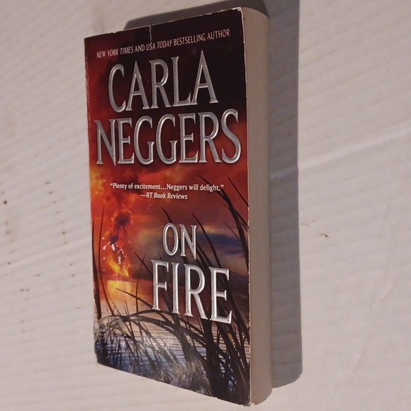 $4 Add-on "On Fire" by Carla Neggers - Paperback Novel - Picture 5 of 7